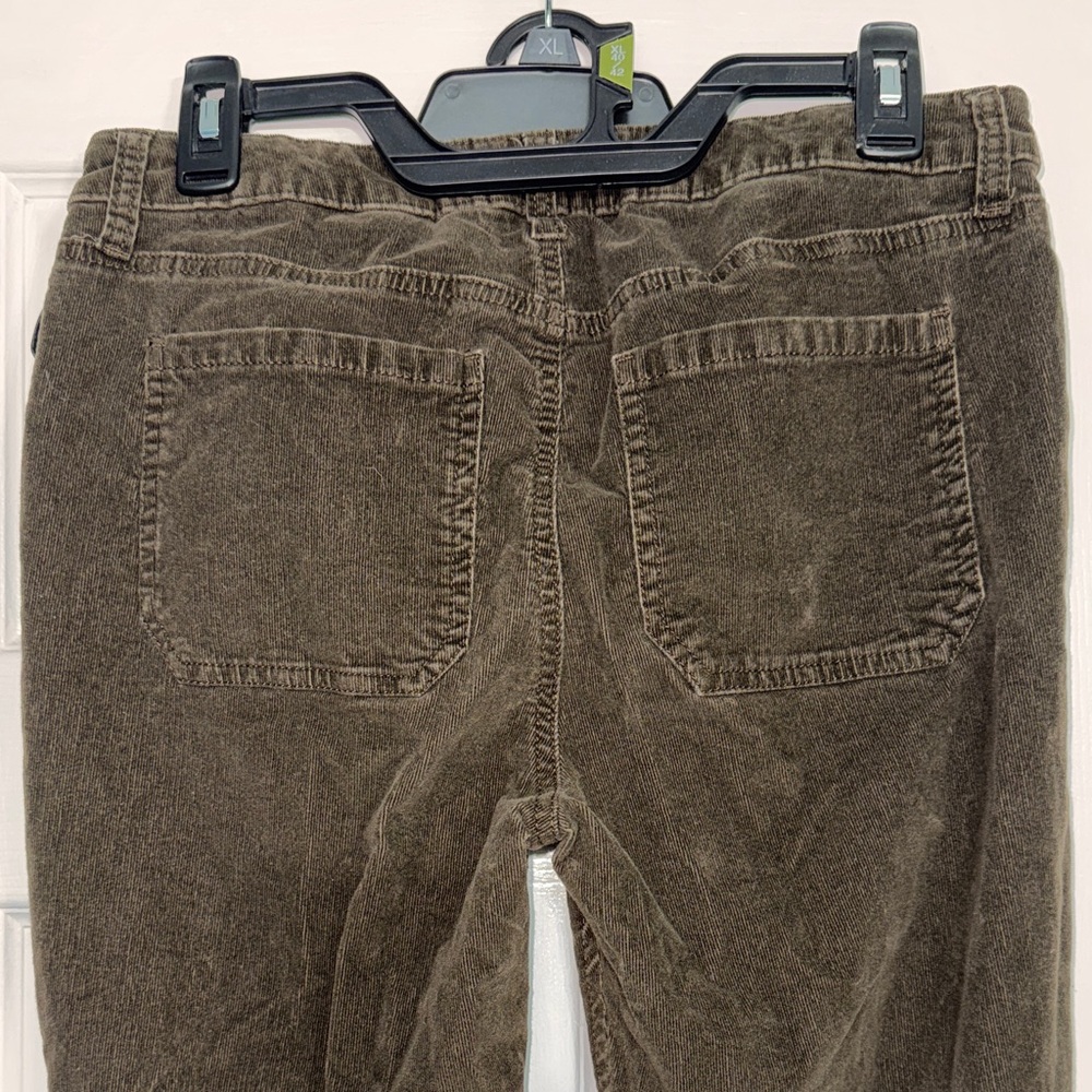 No Boundaries Chocolate Brown Corduroy Flare Pants - Picture 5 of 9